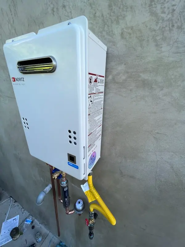 Tankless water heater installation for Alvaton homes